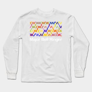 Bell Ringer Cambridge Surprise Major (Dark Background) Long Sleeve T-Shirt